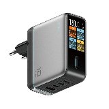 CUKTECH AD1204U 120W Wall Charger with Display and USB