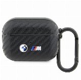 BMW BMAPWMPUCA2 AirPods Pro cover black/black Carbon Double Metal Logo