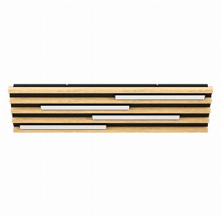 EGLO Stars of Light MARREIRA LOFT 780X220 TRÆ/SORT FSC