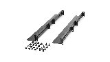 1U Server Rack Rails with Adjustable Mounting Depth - Kit til rack med spor