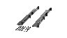 StarTech.com UNIRAILS1UB - Kit til rack med spor