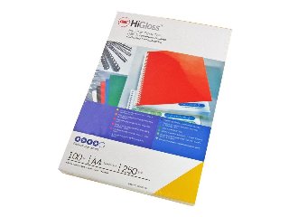 GBC Indbindingsomslag  HiGloss A4 250 g Rød