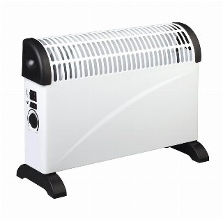 Gripo Elradiator 2000W med blæser, Hvid - Køler blæser/varmer