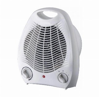 Gripo Varmeblæser 2000W, Hvid - Køler blæser/varmer