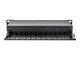 DIGITUS 12-Port Cat6A Shielded Patch Panel