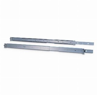 Inter-tech Stativs Teleskopiske Skinner 2u 650mm (690-1000mm) Max 30kg