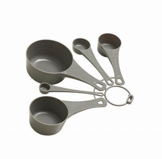 Funktion Measuring spoon set 5 pieces grey
