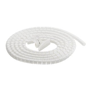 Gripo Kabelsamler Ø28 mm x 2 meter, Hvid