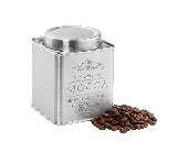 Zassenhaus Kaffedåse 250 gr rustfrit stål