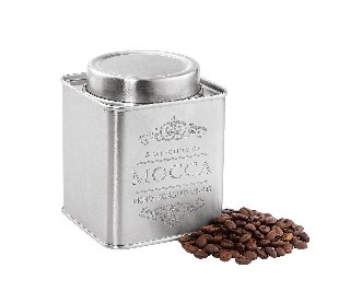 Zassenhaus Kaffedåse 250 gr rustfrit stål