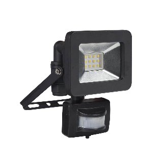 Gripo Projektør LED 10W med Quick Connector og sensor, Sort