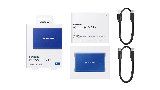 Samsung Portable SSD T7 1TB GEN 2 USB-C Blå - Solid state-drev - ekstern (bærbar)