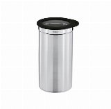 Rösle Storage canister 1.5 litres 10 x 20 cm Steel/Clear/Black