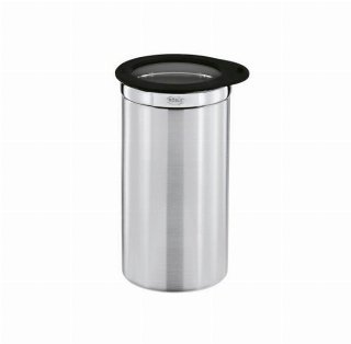 Rösle Storage canister 1.5 litres 10 x 20 cm Steel/Clear/Black