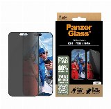 PanzerGlass Privacy Screen Protector iPhone 16 Pro Max | Ultra-Wide Fit - Skærmbeskytter - glas - med fortrolighedsfilter