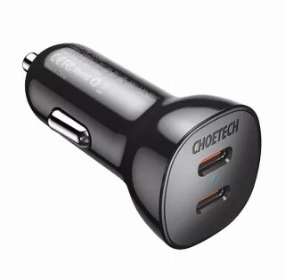 Choetech Car charger  TC0008 40W 2x USB-C