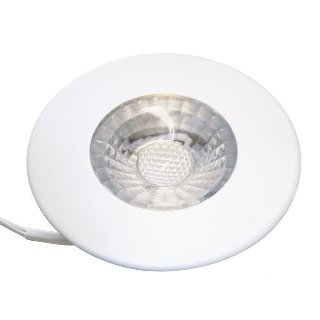 Nordtronic  Gabriella kabinetspot 4W LED 2700K 35°, mat hvid