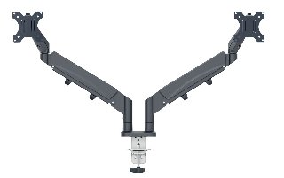 Leitz Ergo pladsbesparende dual monitor arm