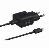 Samsung 25W USB-C GaN Power Adapter (Incl. cable) - Strømforsyningsadapter