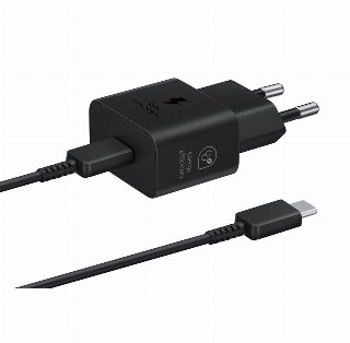 Samsung 25W USB-C GaN Power Adapter (Incl. cable) - Strømforsyningsadapter