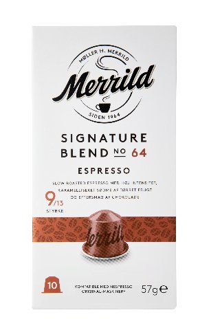 MERRILD Signature Blend No.64 Aluminium capsules