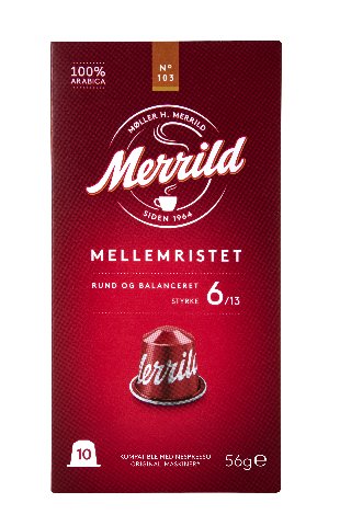 MERRILD Red No. 103 Aluminium capsules