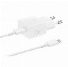 Samsung 25W USB-C GaN Power Adapter (Incl. cable) - Strømforsyningsadapter