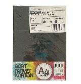 Hobby Mate Karton A4 220g. 10 ark SORT