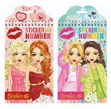 Creative Craft Group BESTIES Sticker by Number 12 ark + 6 ark