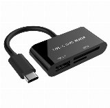 Gembird Card reader Compact USB Type-C SDXC combo card