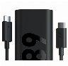 68w USB-C Wall ChargerSort - Strømforsyningsadapter