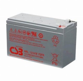 CSB Battery HRL1234WF2 AGM 12V/8.5Ah - UPS-batteri