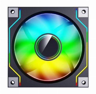 Darkflash DM20 computer fan (black)