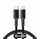Baseus High Density Braided Cable Type-C to Lightning PD 20W 1m (Black)