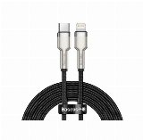 Baseus USB-C cable for Lightning  Cafule PD 20W 1m (black)