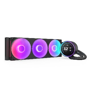 NZXT Kraken Elite RGB V2 360 (2024) - Processors flydende kølesystem - med LCD-display