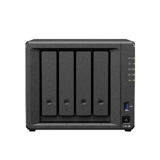 Synology DS925+ med 4 forudinstallerede 4TB-drev (i alt 16TB) - NAS-server