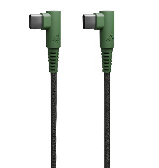 Hune Hiedra Braided 90° USB Cable Type C to Type C 1.2m