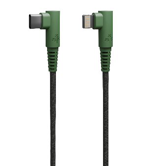 Hune Hiedra Braided 90° USB Cable Type C to Lightning 1.2m