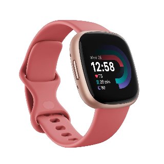 Fitbit Versa 4 Pink Sand/Copper Rose - Smart ur