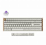 Keychron K4 HE Special Edition Kablet og trådløs Gateron 2.0 Purple Magnetic Nordisk Tastatur