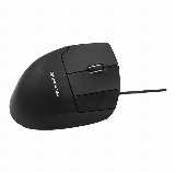 Unimouse Right WiredUSB-C Mus Sort - Lodret mus - Kablet