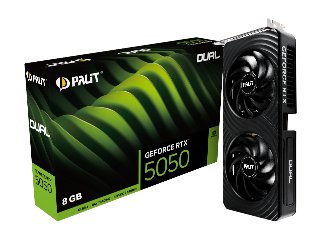 Palit GeForce RTX 5050 DUAL - Grafikkort