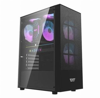 Darkflash Computer case A290 + 3 fans (black)