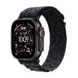 Apple Watch Ultra 3 GPS + Cellular 49mm Black Titanium Case with Black Alpine Loop - Smart ur