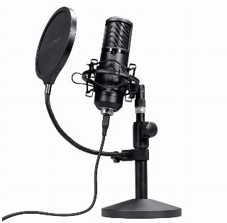 Trust GXT 269 Emita II Black Studio microphone - Mikrofon - USB