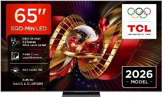 TCL 65" Fladskærms TV LCD 4K C8L 65C8L TV Ambilight - LED-bagbelyst LCD TV - SQD-Mini LED - Smart TV