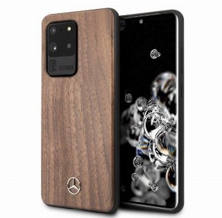 Mercedes  Wood Line Walnut Case for Samsung Galaxy S20 Ultra