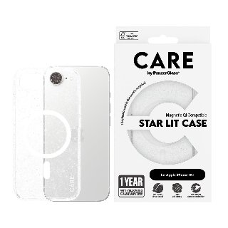 CARE by PanzerGlass Urban Combat Case Star Lit w. White Qi Compatible iPhone 17e | 16e