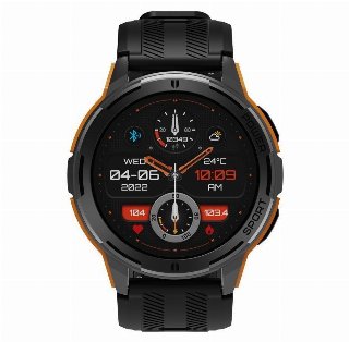 Riversong Motive 8C 1.43" AMOLED Smartwatch Black